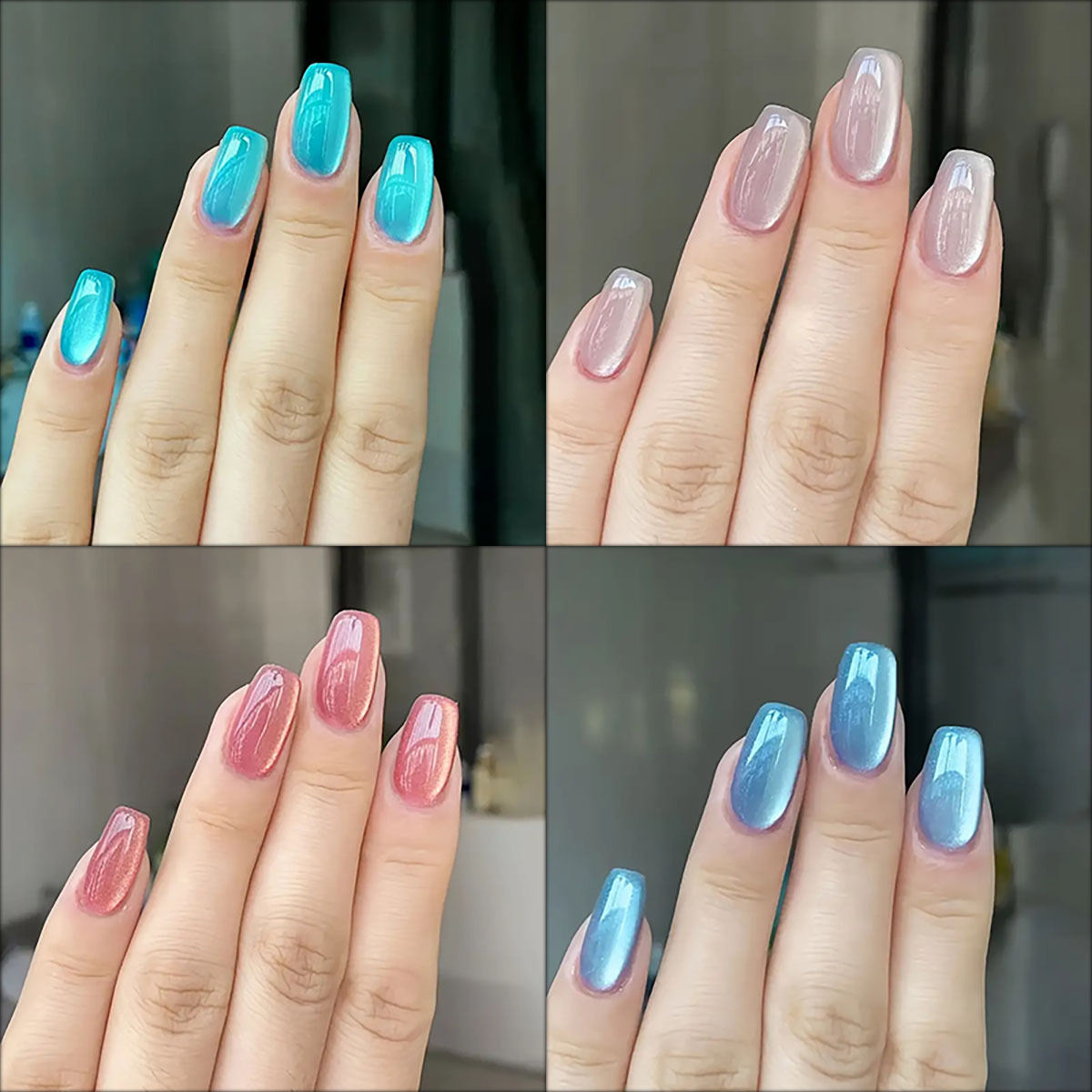 Nail Art Pink - 24 adet/30 adet kısa kare bale