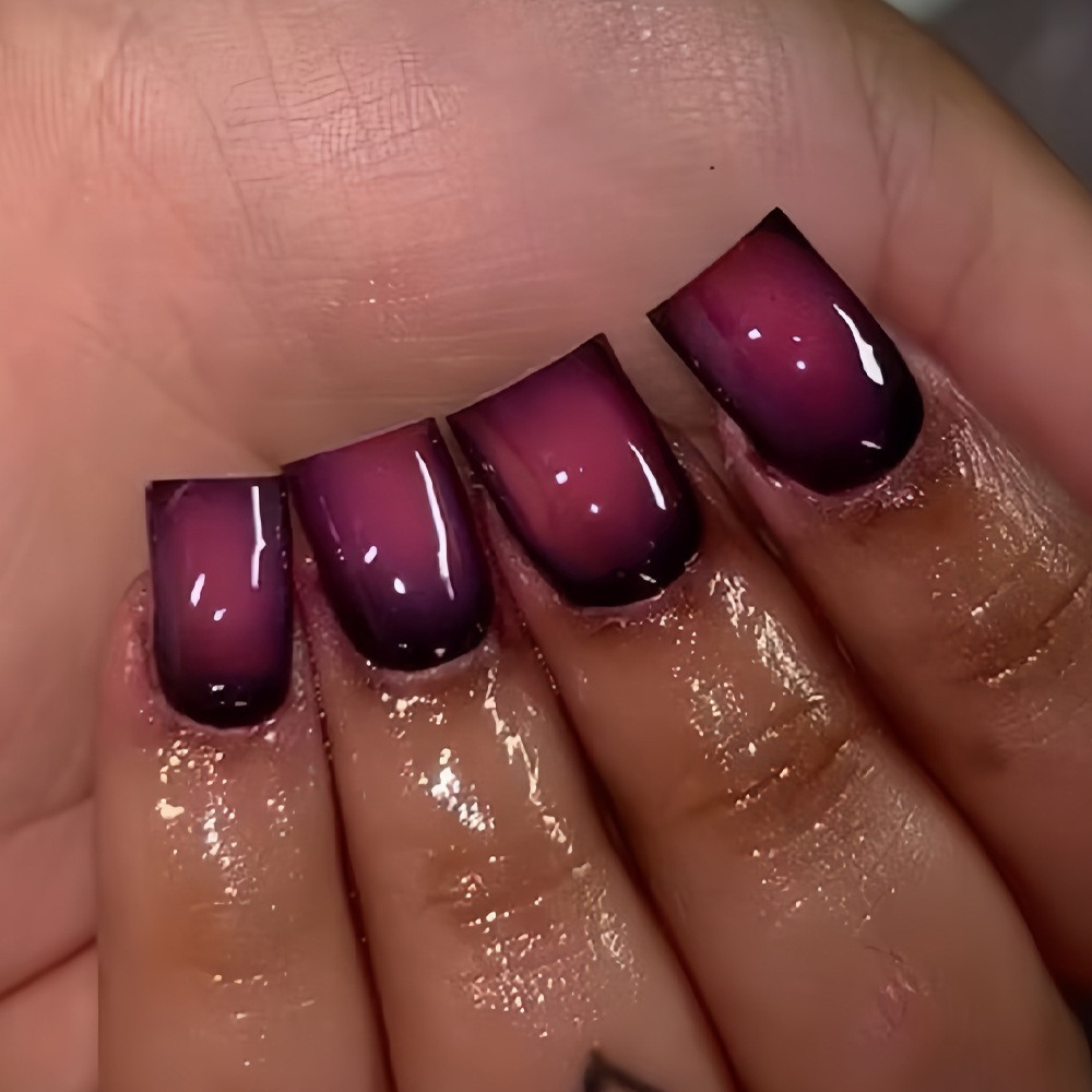 Nail Art Pink - Kadınlar için kısa kare takma tırnaklar,