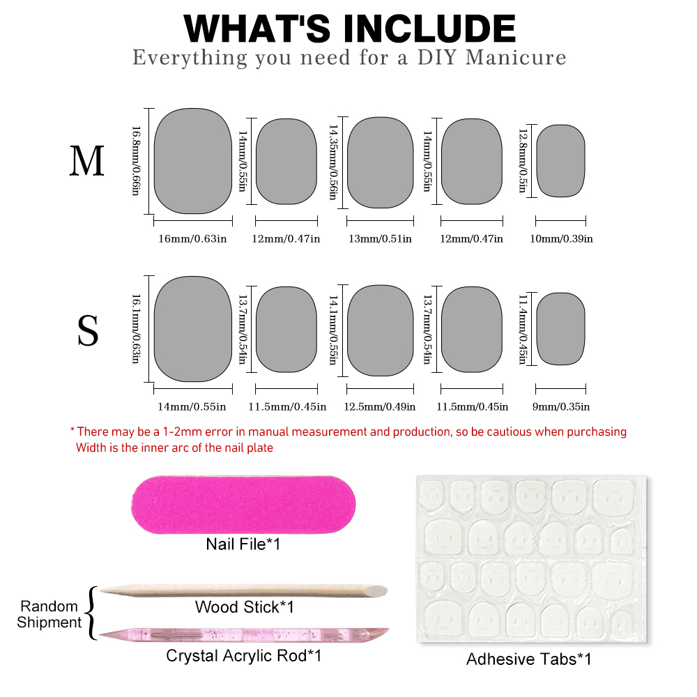 10 adet Kısa Yazlık Renkli Değ - Nail Art Press On incelemesi ve fiyatı