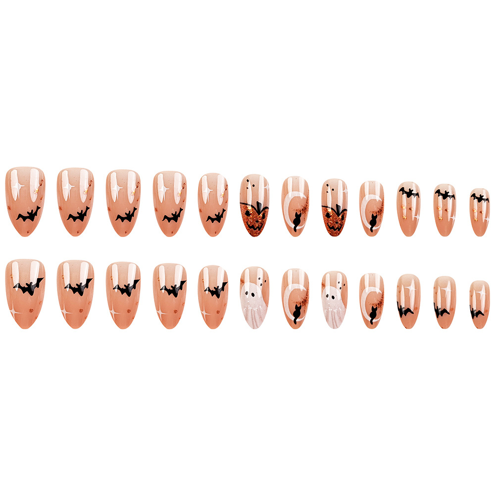 24 adet Basit Badem Çivi üzeri - Nail Art Press On incelemesi ve fiyatı