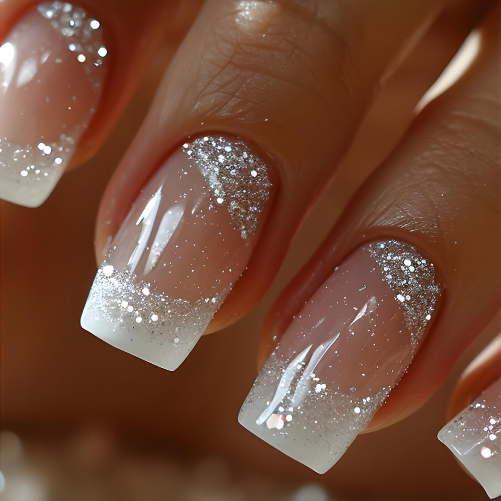 24 adet/set Orta Boy Kare Şekl - Nail Art Press On incelemesi ve fiyatı