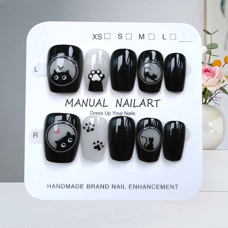 10 Adet Sevimli Karikatür Siya - Nail Art Pink incelemesi ve fiyatı