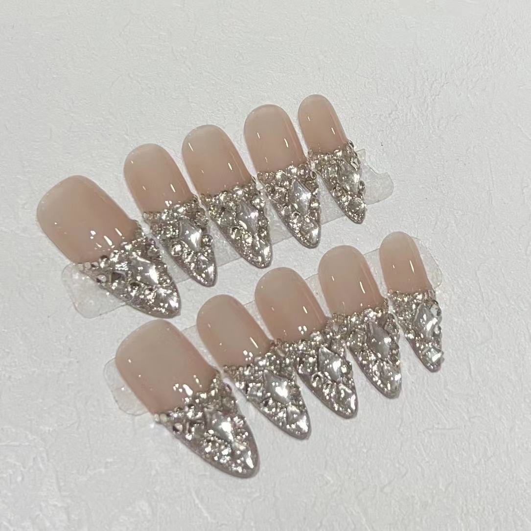 10 adet, düğün partisi ve ziya - Nail Art Press On incelemesi ve fiyatı